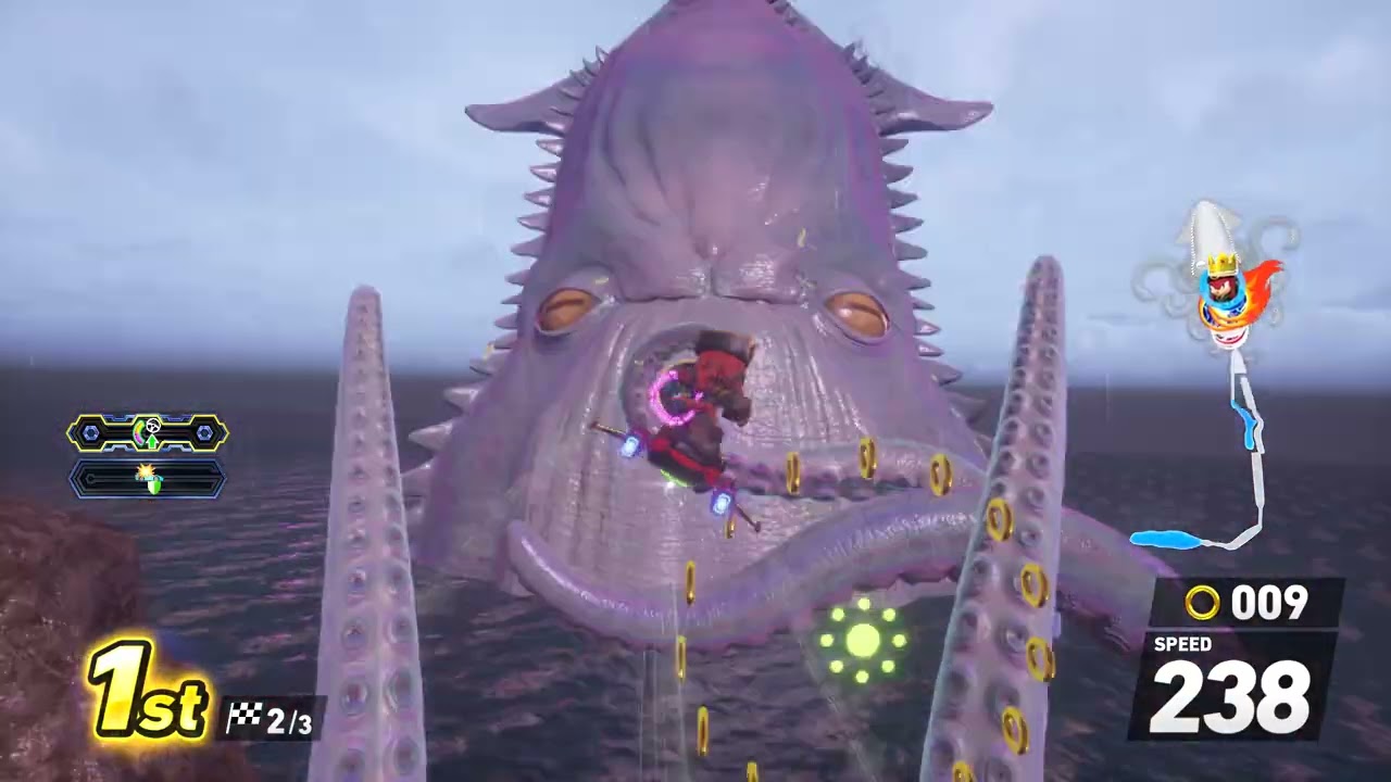 Sonic Racing CrossWorlds - Dread gameplay in Mystic Jungle