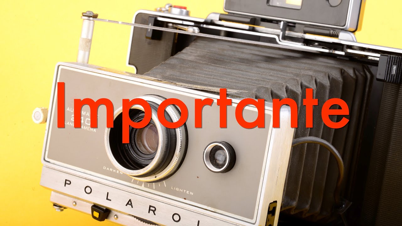 Fotografia Instantanea, Importante? || Opinion