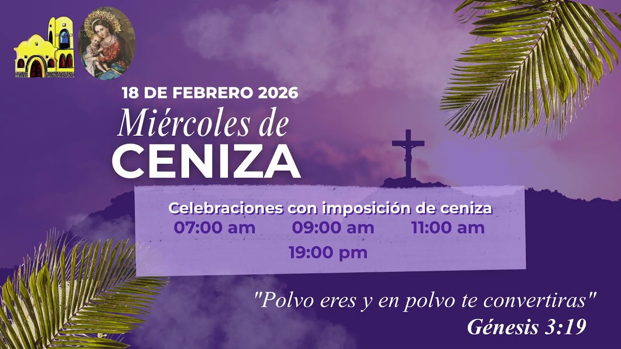 19:00 PM MISA ON LINE DOMINGO 15 DE FEBRERO PARROQUIA SANTA MARÍA DEL VERGEL