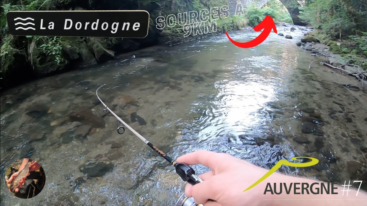 Pêche de la TRUITE dordogne