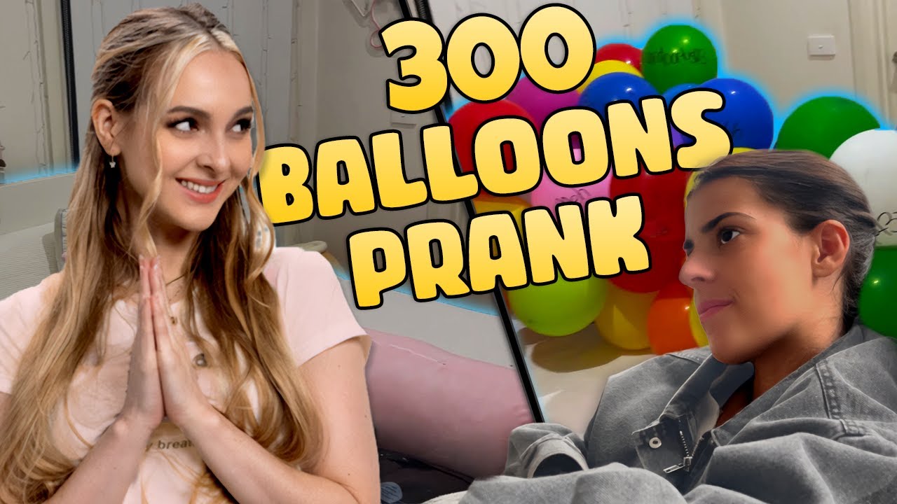 I Filled My Roommates Room With Balloons