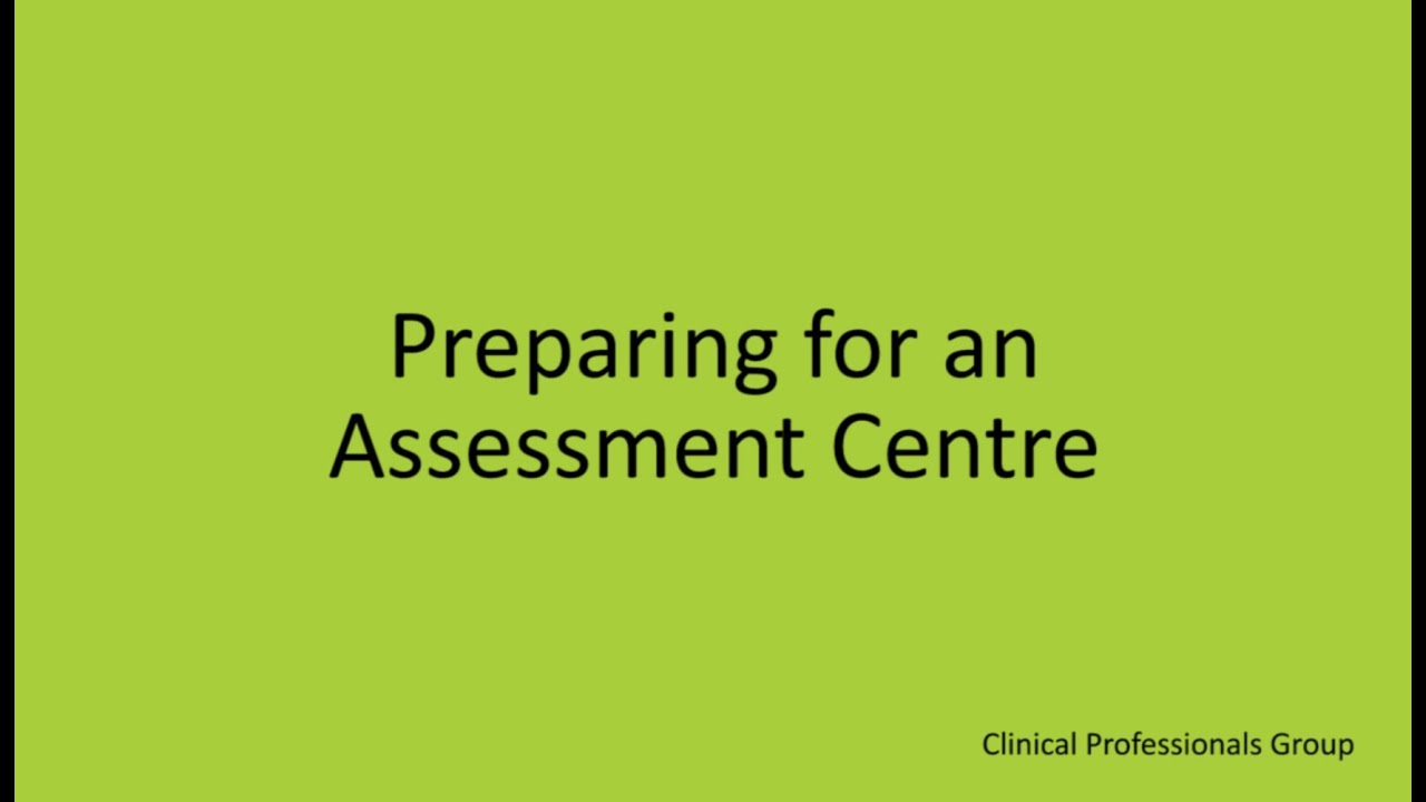 How to Prepare for an Assessment Centre