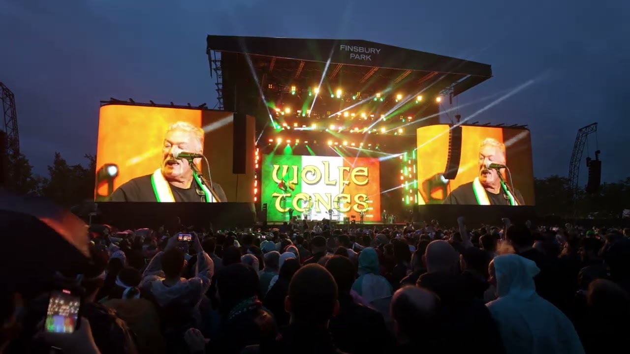 Broad Black Brimmer / Big Strong Man -  The Wolfetones, Finsbury Park 2024