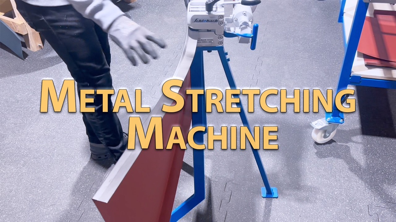 Stretching Metal Roof Panels