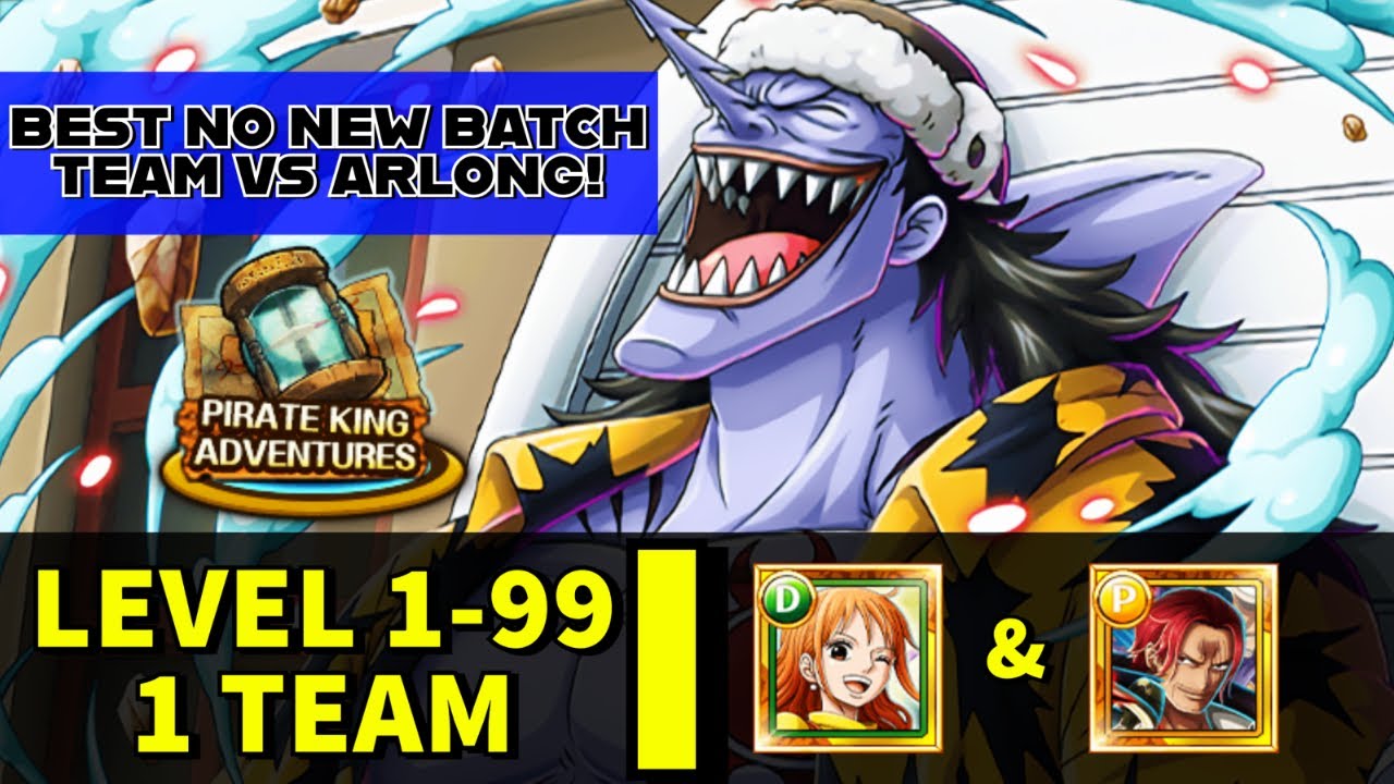 OPTC PKA VS Arlong Level 1-99 - BEST Team WITHOUT NEW BATCH! [One Piece Treasure Cruise]