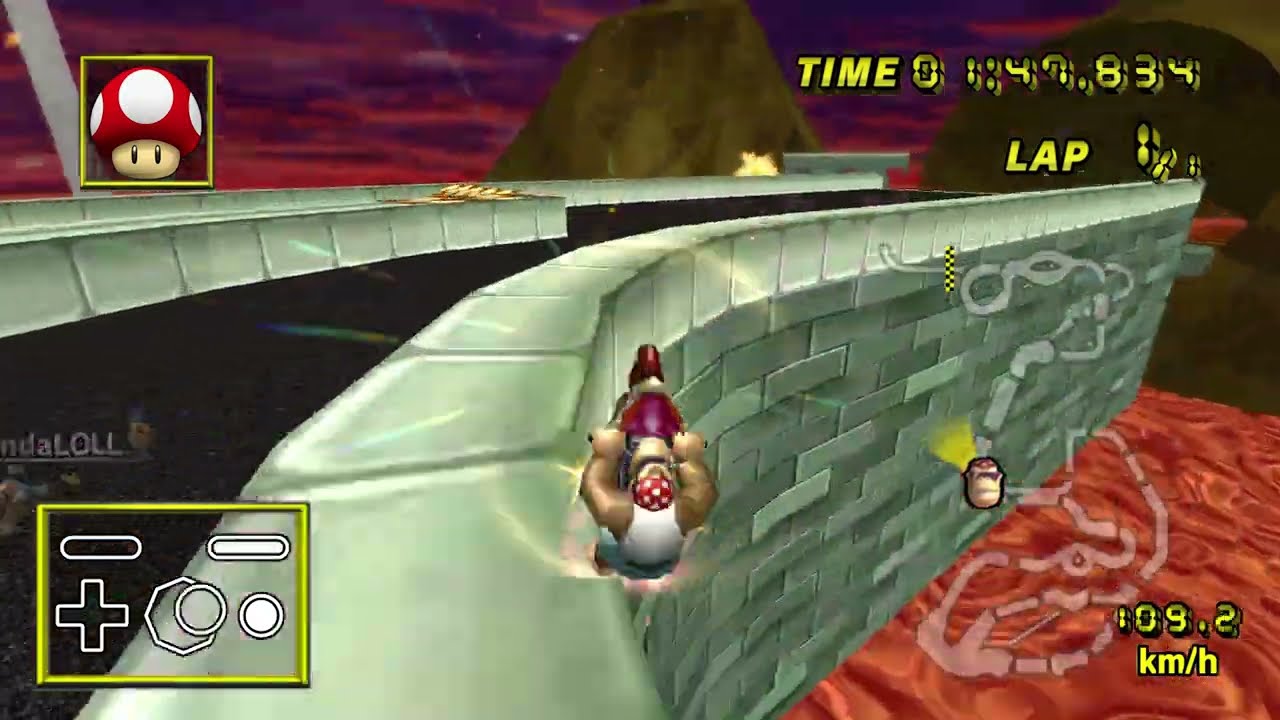 【CTGP WR】 Volcanic Valley - 2:23.679 - Zilla