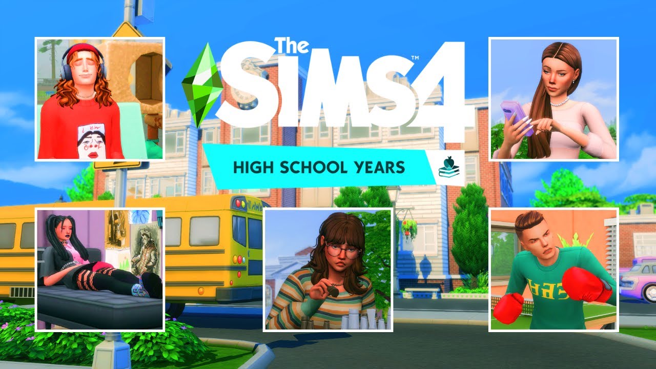 BEMUTATKOZNAK A KARAKTEREK | The Sims 4 High School Years Magyar Gameplay #1