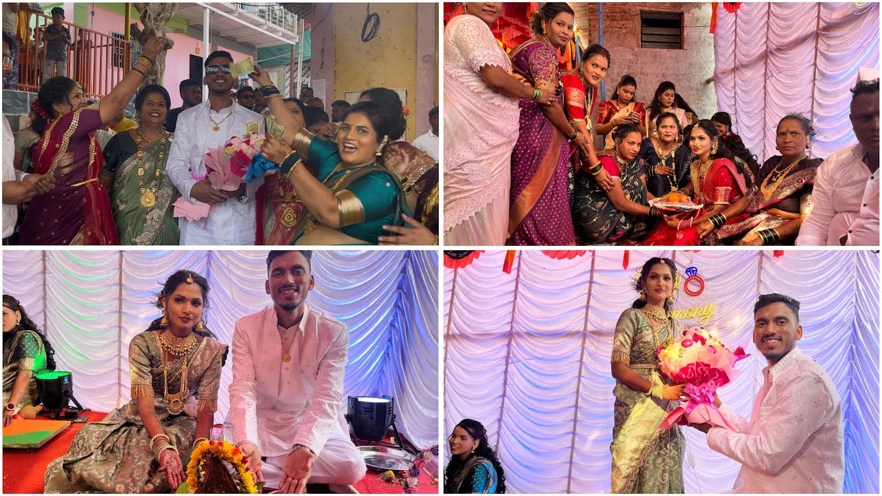 आनिकेत दादा चा साखरपुडा  गेलो  वरेडी  कोळीवाडा मधे फूल धमाळ ✨💍❤️