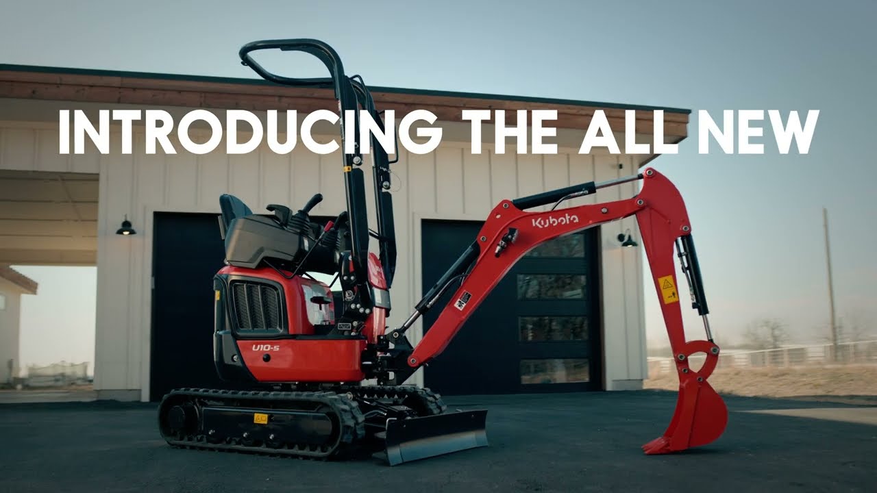 The All New Kubota U10-5 Excavator