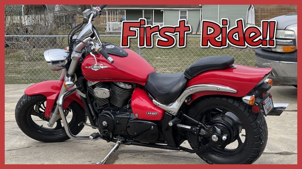 Suzuki Boulevard M50 - Very First Ride!