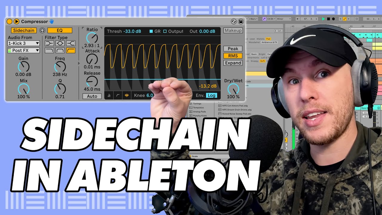 Как использовать сайдчейн в Ableton Live | Пошаговое руководство