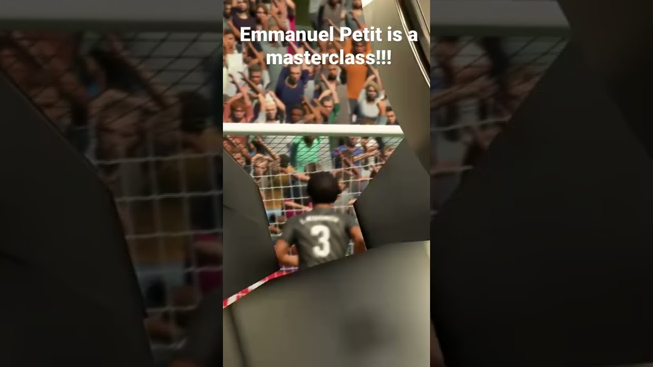 Prime moment Emmanuel Petit and POTM Cristiano Ronaldo are a masterclass!!!