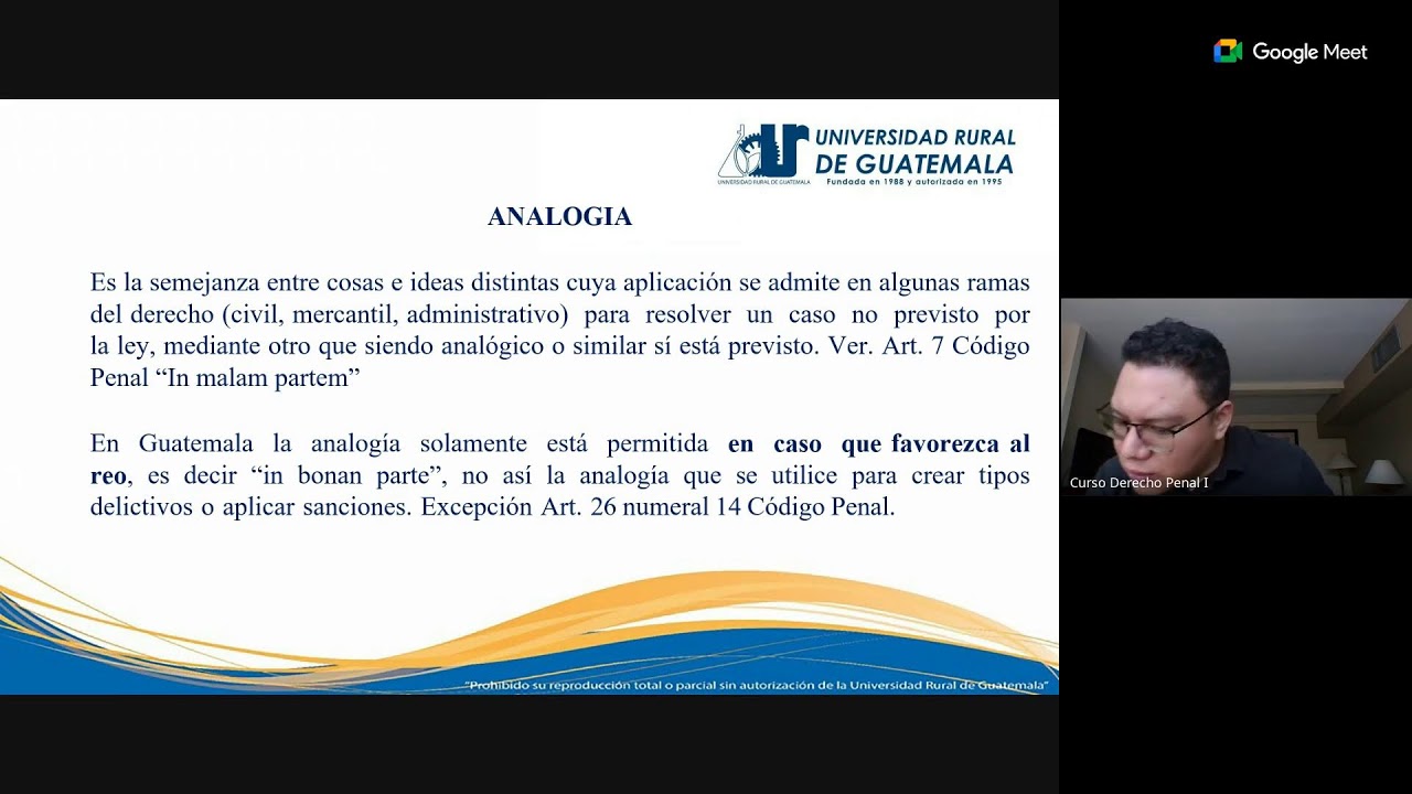 Semana 5, Derecho Penal I, Sabado