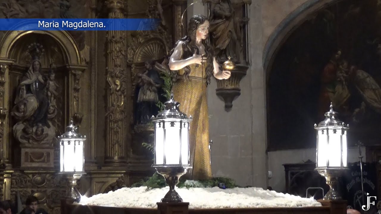 Procesión extraordinaria de María Magdalena por el 75 aniversario de la primera salida procesional