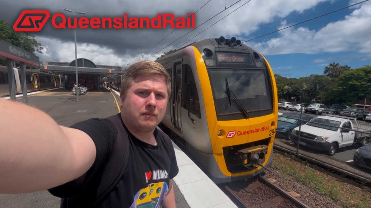The Cleveland Line - Brisbanes City Train Network Trip - #train #travel #brisbane