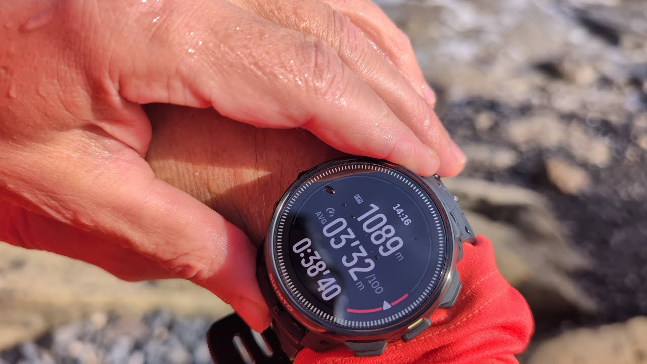 Suunto Ocean po reklamacji w Finlandii, jeszcze przed aktualizacją 2.38.42. Blue openwater swimming