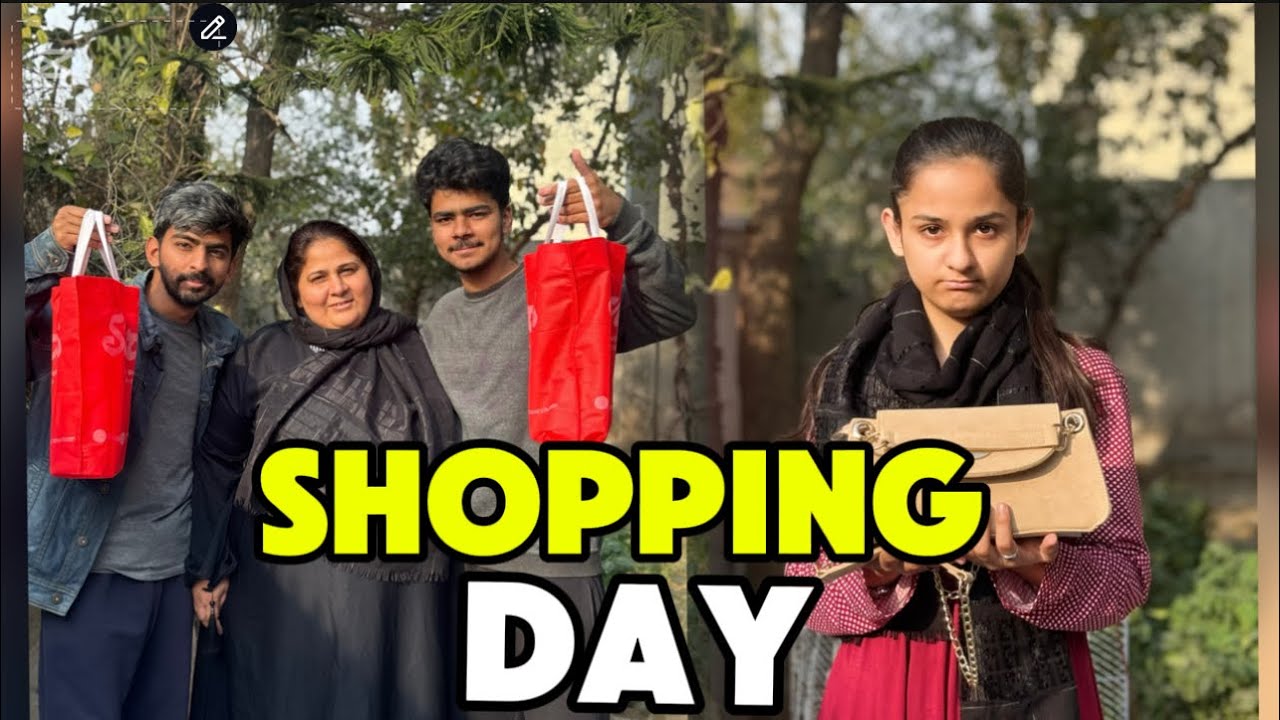 Shopping Day With Khala And Mama 😊ll Mama Ne Hume Kuch Nahi Dilaya😭