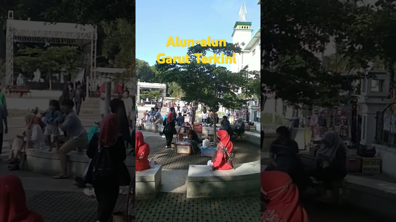 Suasana Alun-alun Garut Terkini- Update Jawa Barat