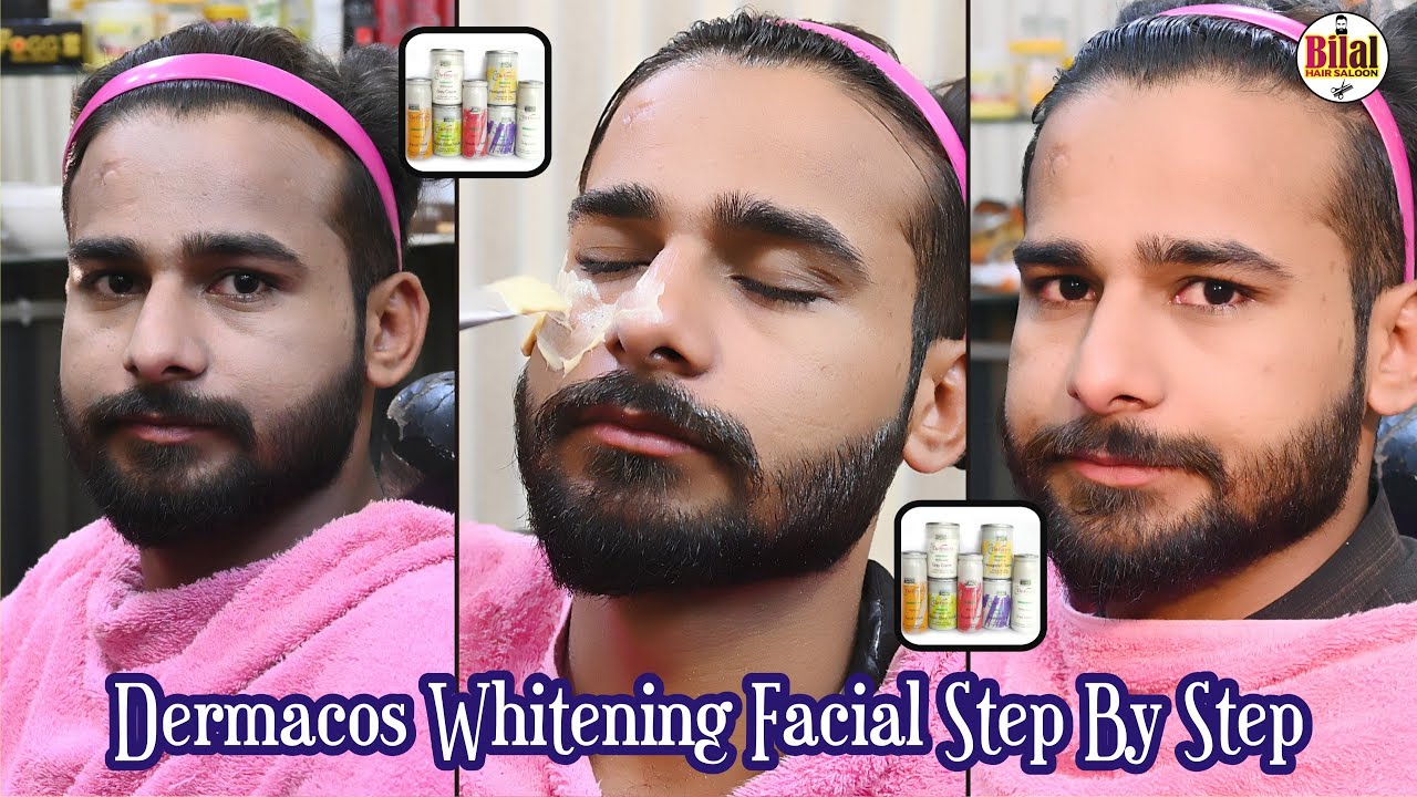 Dermacos Whitening Facial || Easy Method At Home