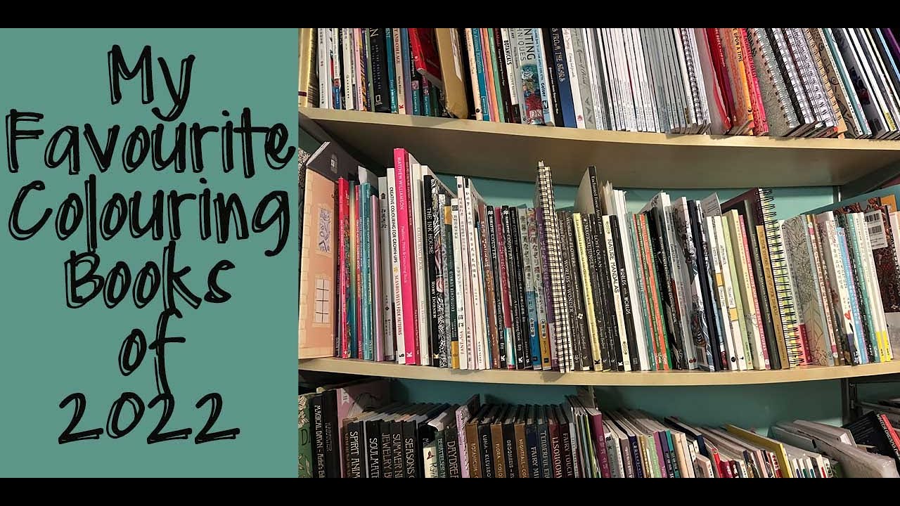 My Favourite Colouring Books 2022  | Adult coloring  |  Adult colouring
