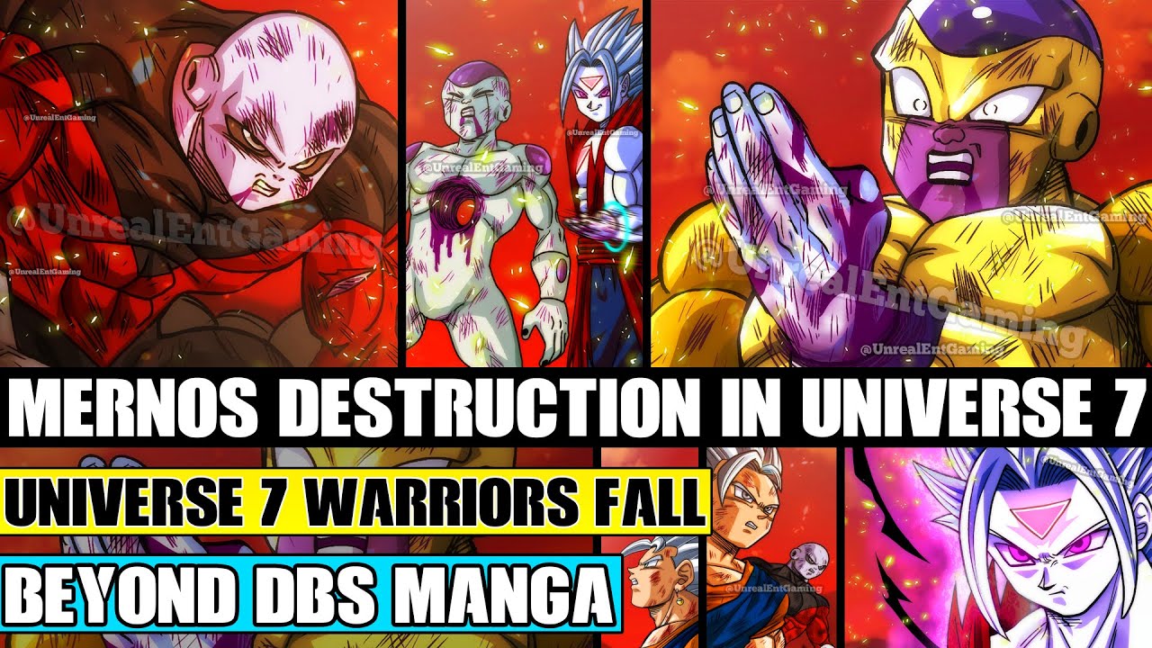 Beyond Dragon Ball Super: Mernos Destruction In Universe 7! Universal Warriors Destroyed In Battle