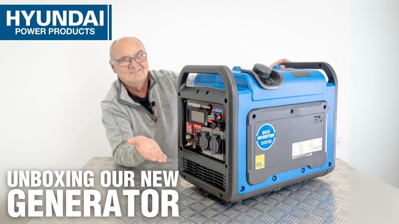 Unboxing The New Hyundai Inverter Generator | HY3250SEi