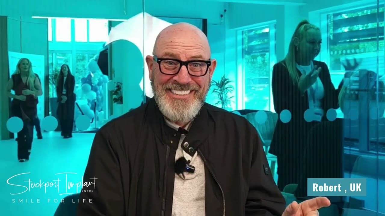 Robert from the UK Shares His Experience at the Opening of Stockport Implant Centre