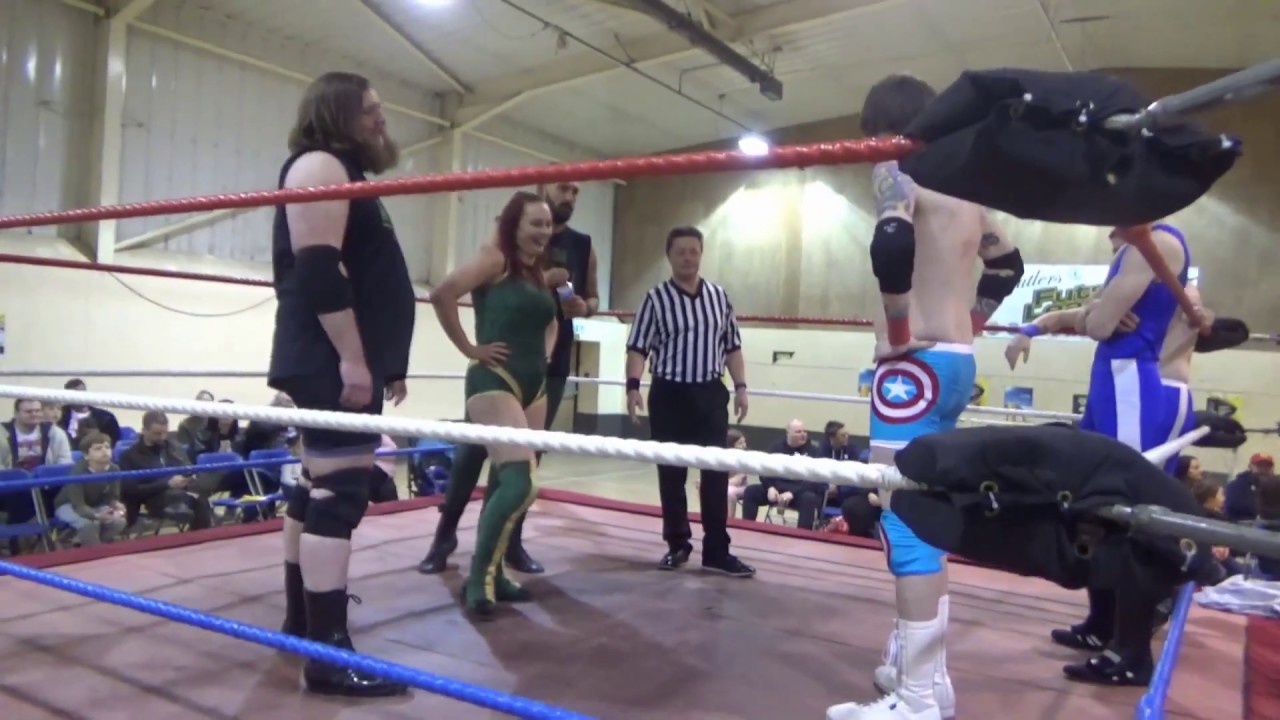 April Anarchy 2018 - 6 Man Tag Monsters Vs All Star Express