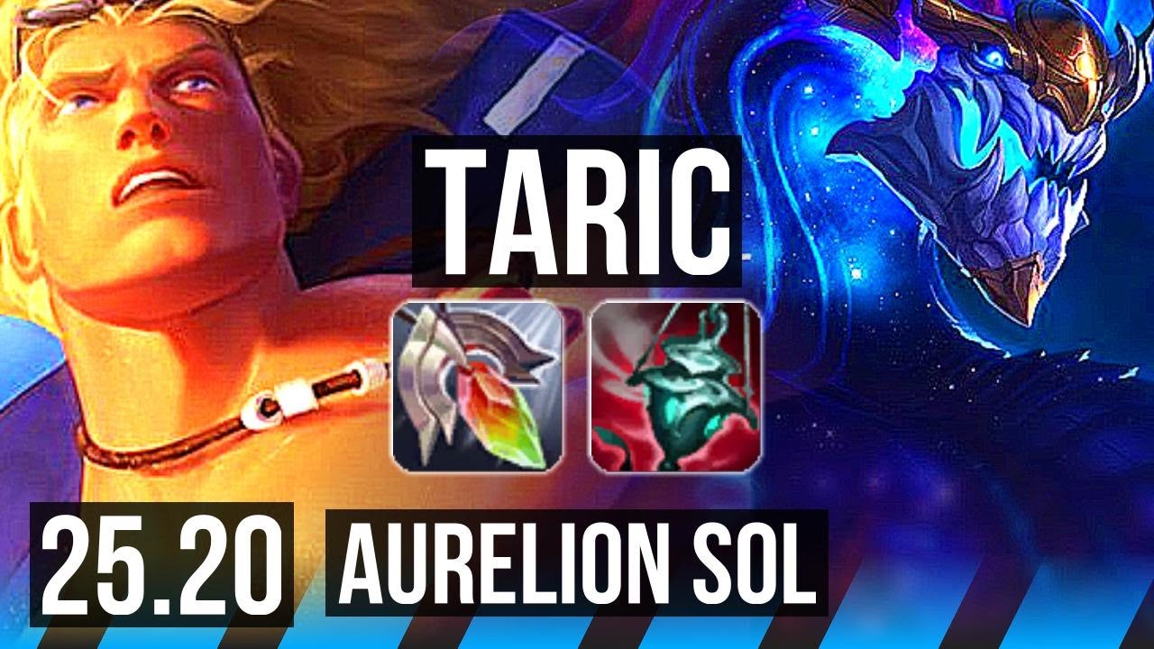 TARIC vs AURELION SOL (MID) | 4/3/17 | EUW Diamond | 25.20