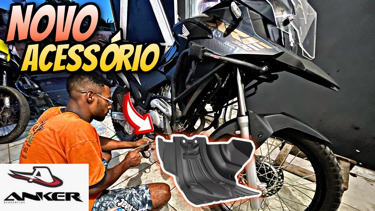 Novo acessórios da minha xre 300 2022! Motoka tá show .