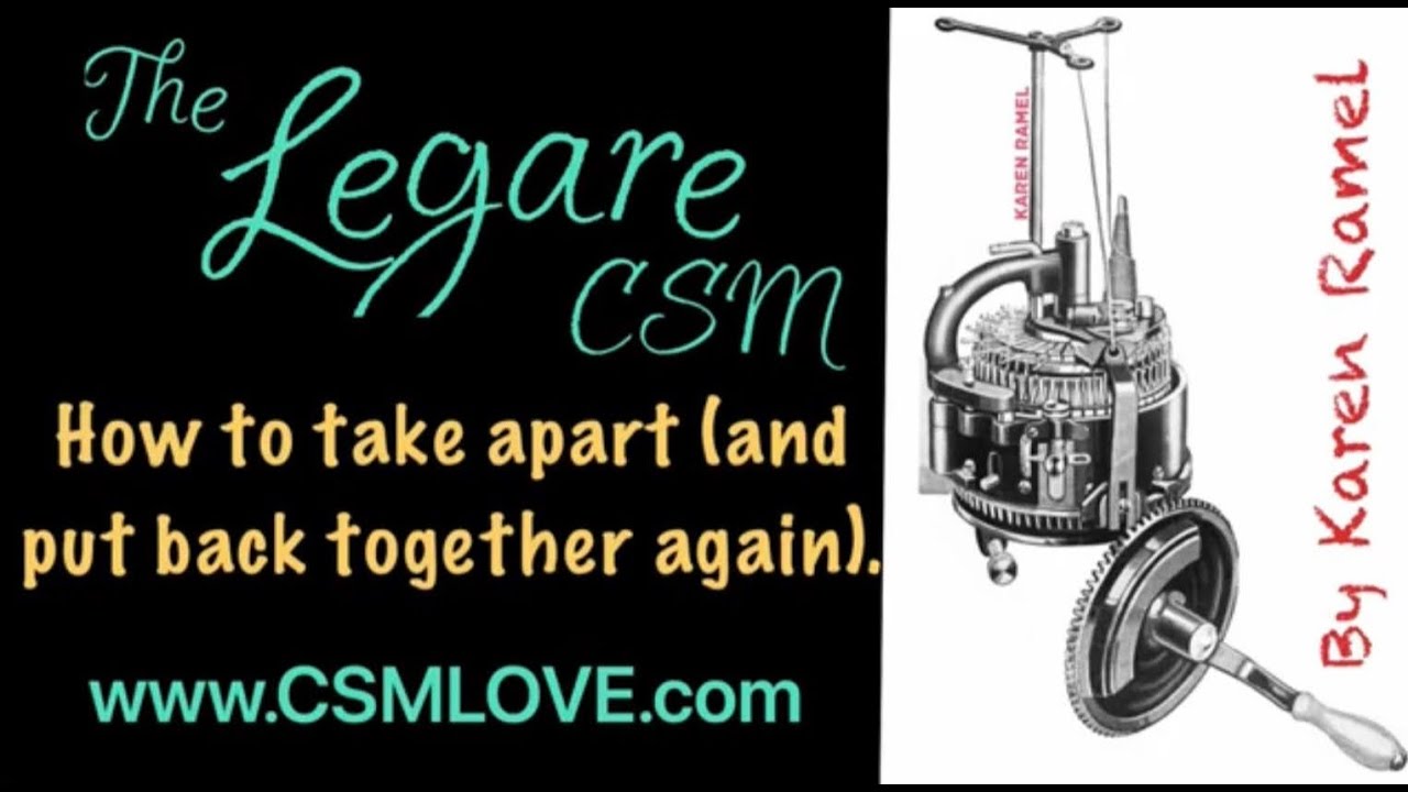 CSM: Legare - How to take apart (and put back together again) PLUS
