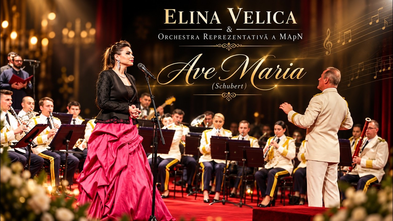 ELINA VELICA & Orchestra Reprezentativă a Armatei Române - Ave Maria (Schubert)