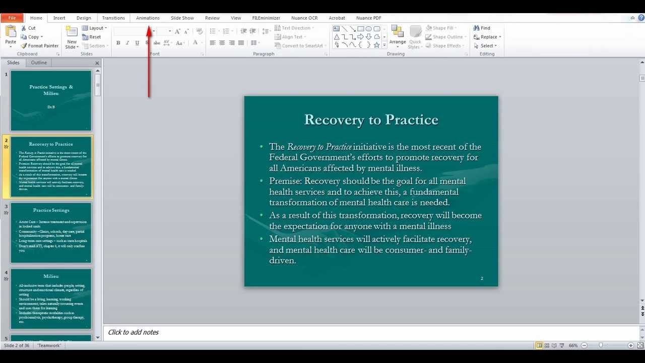 Quick and Easy Way to Remove Animations in a PowerPoint Presentation
