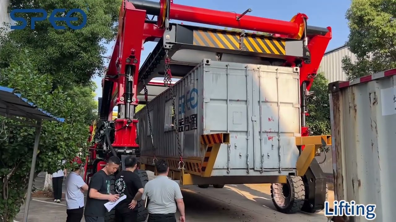 straddle carrier: 80T | Made in China#straddlecarrier