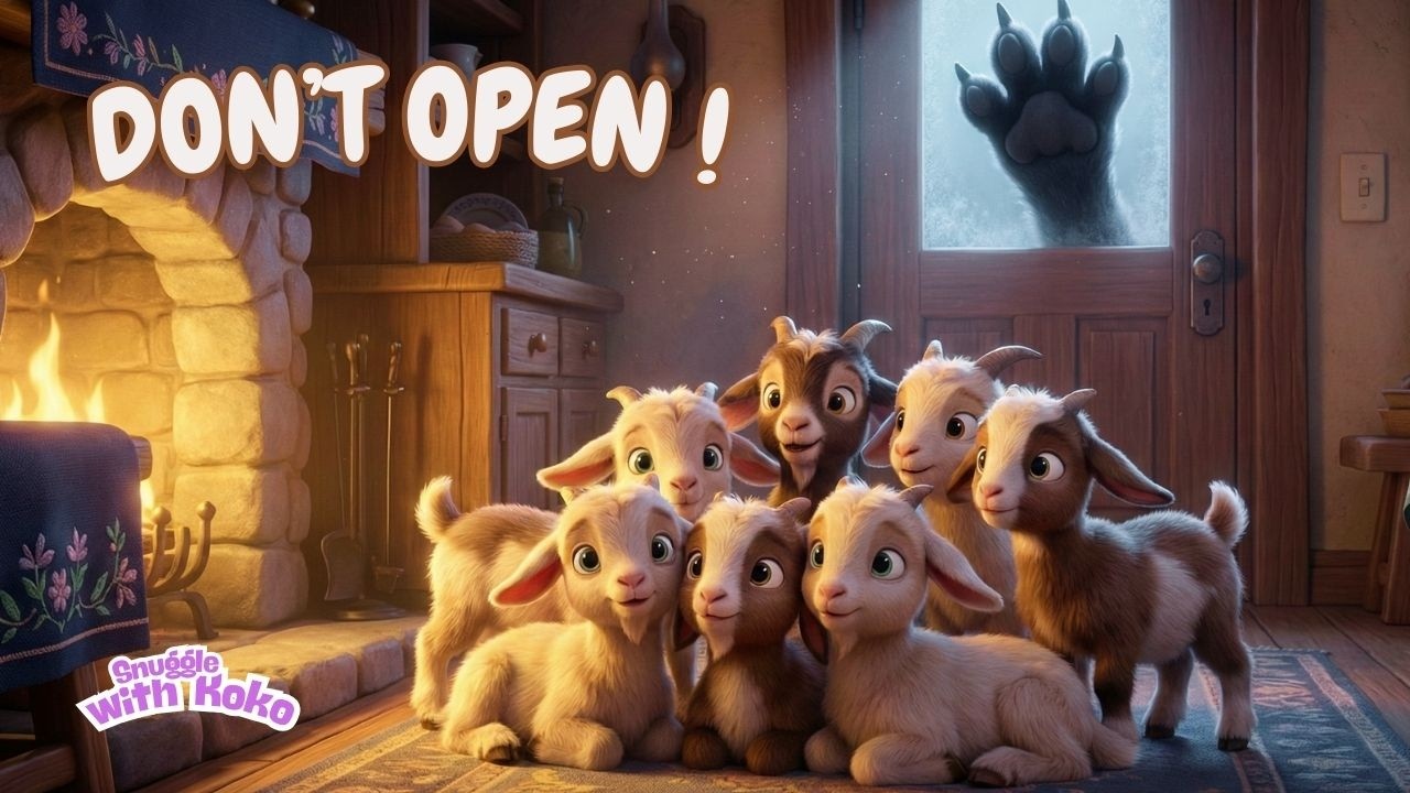 The Best 2026 Wolf and the Seven Little Goats | English Moral |Bedtime Stories For Kids