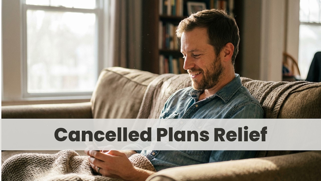 Why Cancelled Plans Bring Introverts So Much Peace
