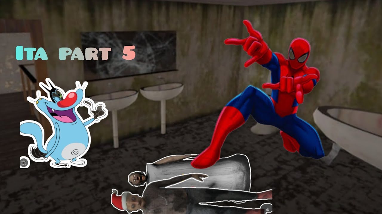 Becoming Spiderman to fight Granny And Grandpa!!!!!!!