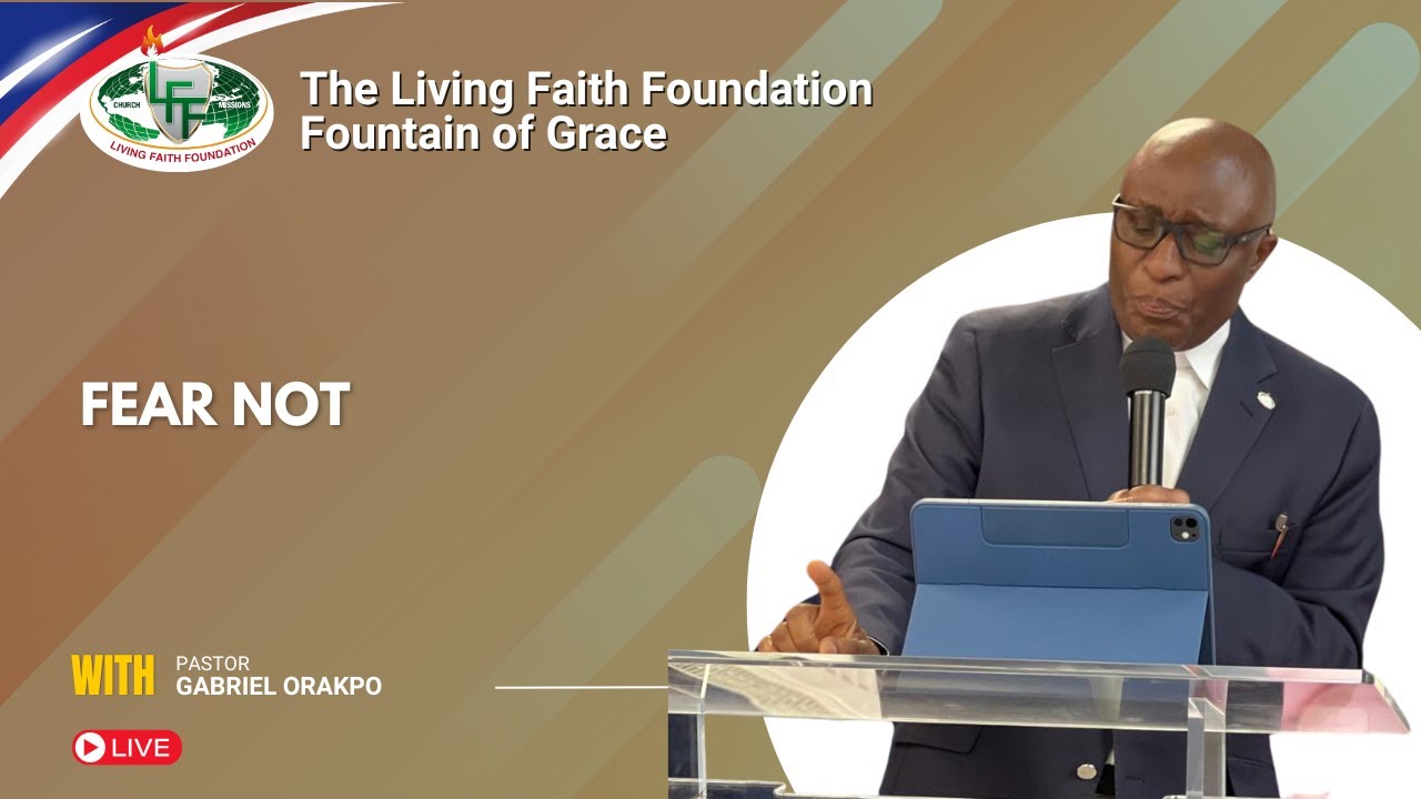 Fear Not - Sunday Service - 28th December, 2025