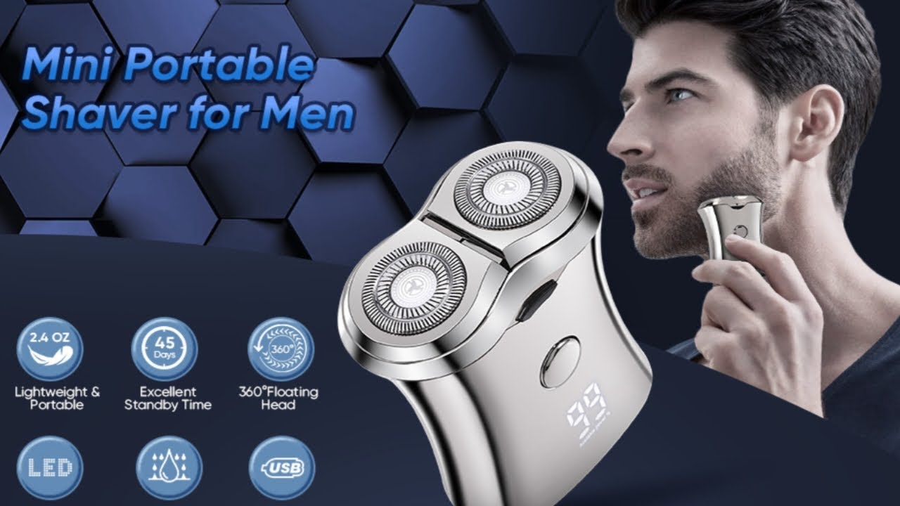The Best Portable Shaver for Men! @techjohnkane