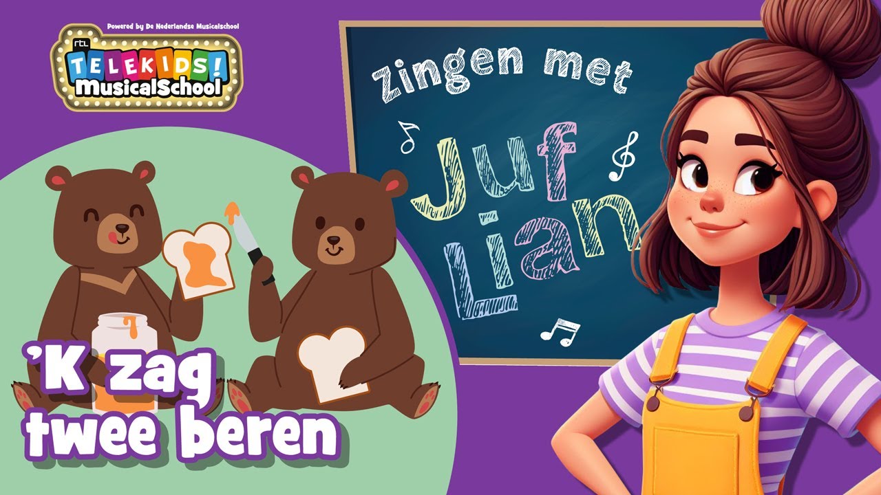 Juf Lian -  'k Zag twee beren