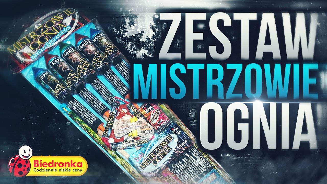 Zestaw Sylwestrowy Mistrzowie Ognia z Biedronki 2016 Remaster