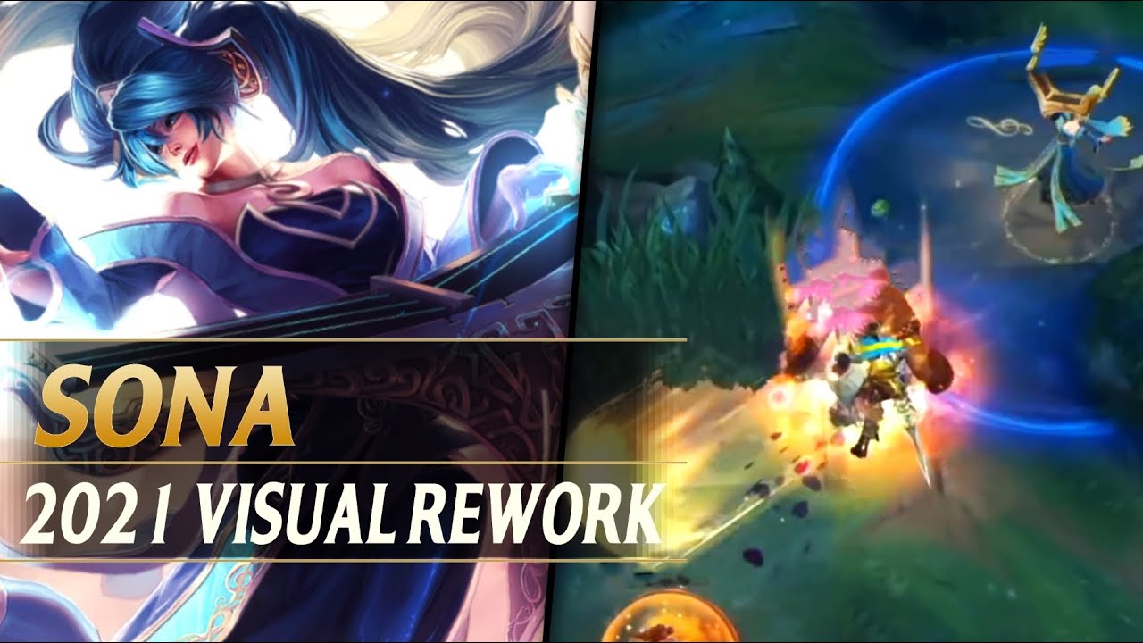 SONA VISUAL UPDATE REWORK 2021 - League of Legends