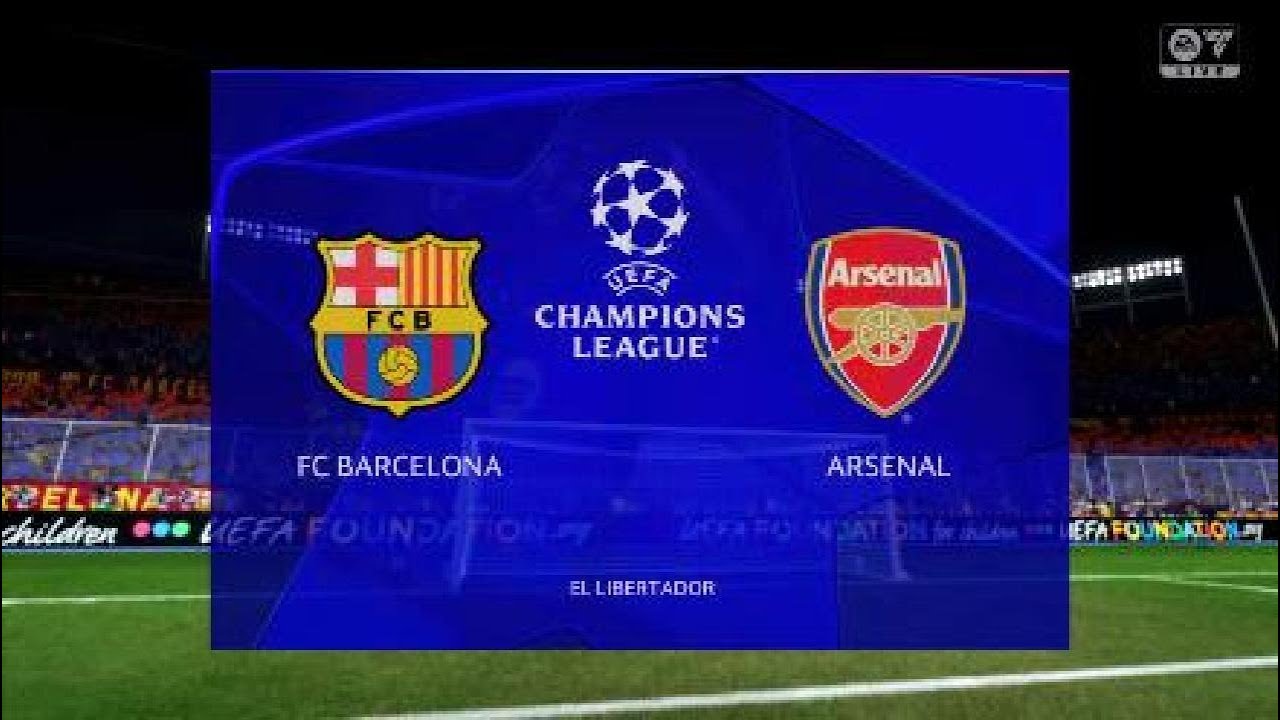FC 25_FC Barcelona - Arsenal | 1er tiempo | Cuartos de final (IDA) | UEFA Champions League