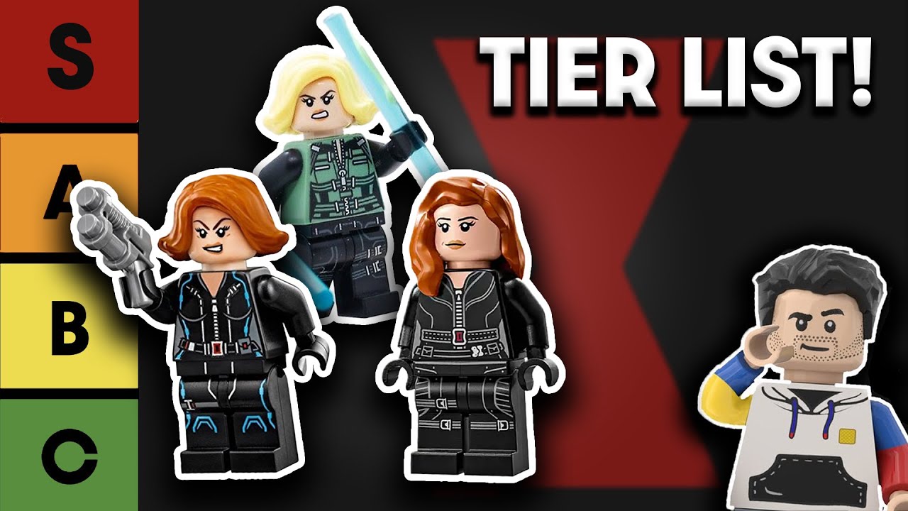 Ranking Every LEGO Black Widow Minifigure