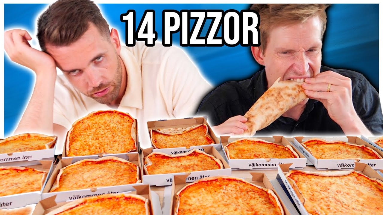 KLARAR VI ÄTA 14 PIZZOR?! (14.000 kalorier)