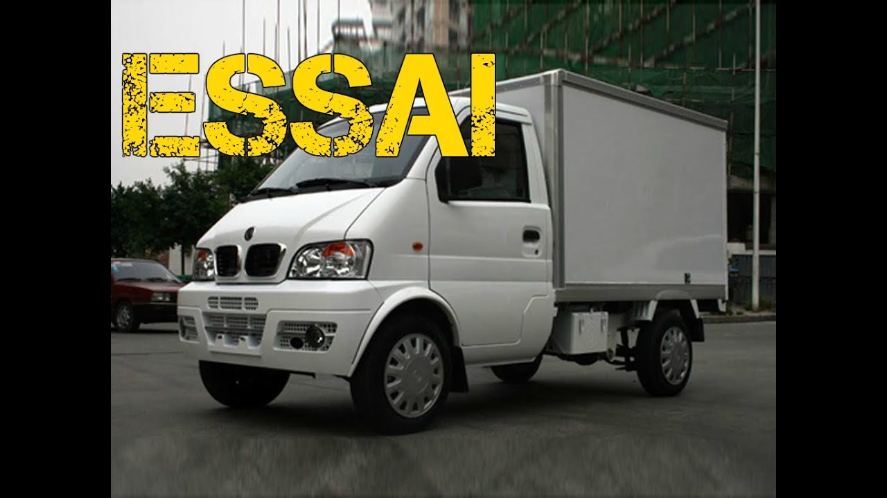 Essai DFSK K01 Frigo Maroc  - تجربة هوندا ديفسكا فريكو للمواد الغذائية