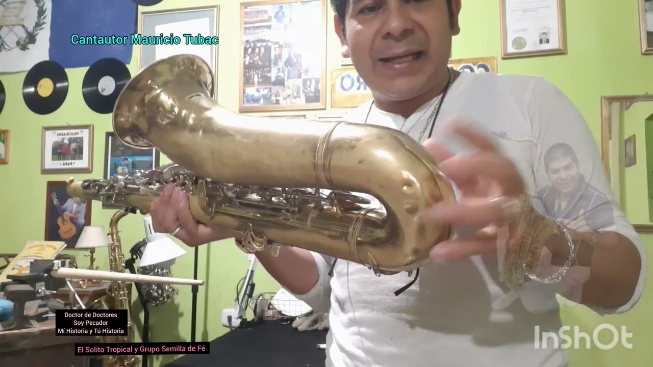 Saxofón Tenor Selmer Bundy II,  Enderezado,  Anivelacion, Soldadura, Zapatillas Mauricio Tubac