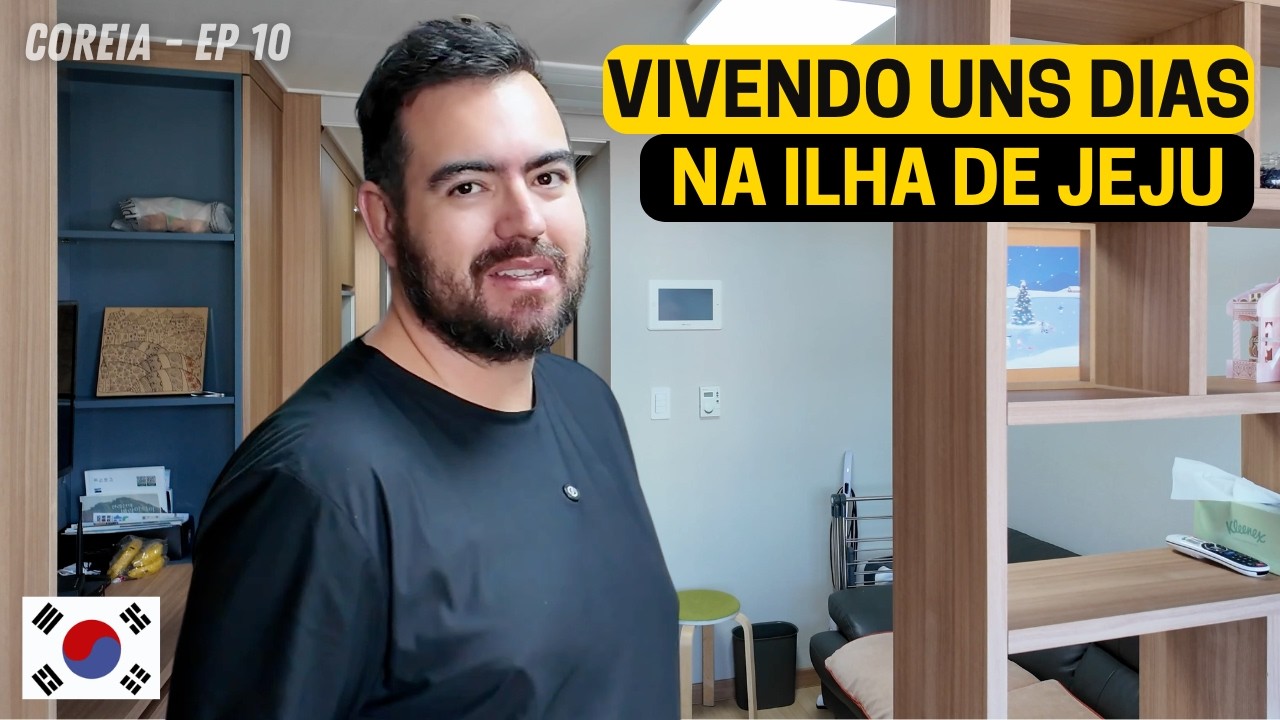 ALUGAMOS UM APÊ PARA PASSAR UNS DIAS NA MELHOR ILHA COREANA