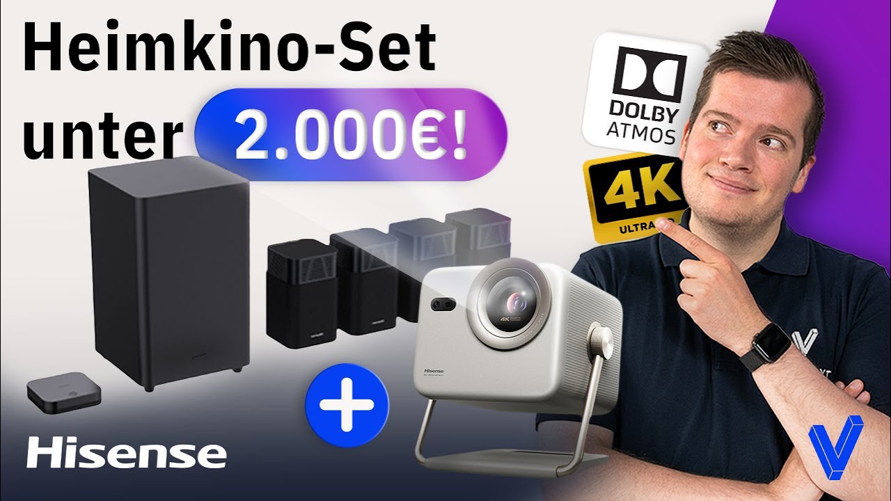 Heimkino für unter 2.000€ - Hisense M2 Pro & HT Saturn