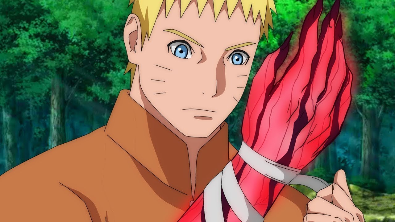 The Bandage on Naruto's Hand Opens!! The Power of the Death God Jutsu Awakens in Naruto's Hand